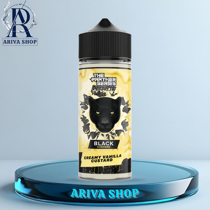 جویس دکتر ویپز اصلی جویس دکترویپز بلک کاستارد 120 میل – DRVAPES BLACK CUSTARD JUICE، جویس بلک کاستارد دکتر ویپز، دکترویپز، دکتر ویپز