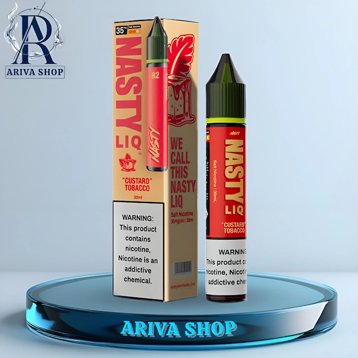 سالت تنباکو کاستارد نستی، سالت نستی تنباکو کاستارد، تنباکو کاستارد نستی، سالت نستی اورجینال، سالت اورجینال نستی، سالت نستی CUSTARD TOBACCO، NASTY SALT، nasty CUSTARD TOBACCO، nastyliq، NASTYLIQ، NASTY LIQ، SHGJ KSJD