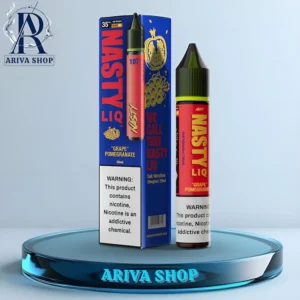 سالت انگور انار نستی، سالت نستی انگور انار، انگور انار نستی، سالت نستی اورجینال، سالت اورجینال نستی، سالت نستی GRAPE POMEGRANATE، NASTY SALT، nasty GRAPE POMEGRANATE، nastyliq، NASTYLIQ، NASTY LIQ، SHGJ KSJD