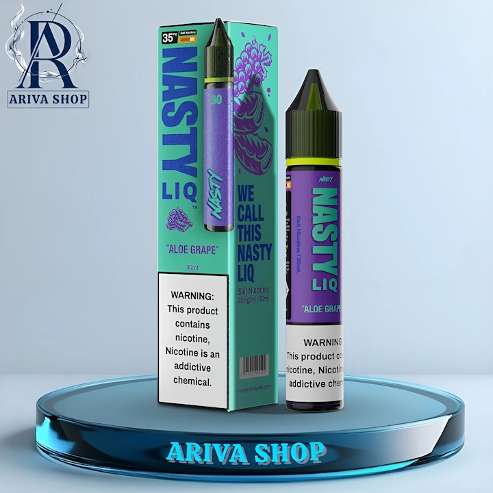 سالت انگور آلوئه ورا نستی، سالت نستی انگور آلوئه ورا، انگور آلوئه ورا نستی، سالت نستی اورجینال، سالت اورجینال نستی، سالت نستی ALOE GRAPE، NASTY SALT، nasty ALOE GRAPE، nastyliq، NASTYLIQ، NASTY LIQ، SHGJ KSJD