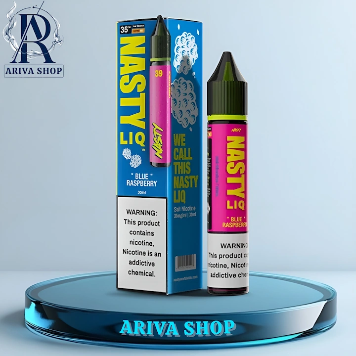 سالت تمشک آبی نستی، سالت نستی تمشک آبی، تمشک آبی نستی، سالت نستی اورجینال، سالت اورجینال نستی، سالت نستی BLUE RASPBERRY، NASTY SALT، nasty BLUE RASPBERRY، nastyliq، NASTYLIQ، NASTY LIQ، SHGJ KSJD