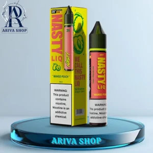 سالت هلو انبه نستی، سالت نستی هلو انبه، هلو انبه نستی، سالت نستی اورجینال، سالت اورجینال نستی، سالت نستی PEACH MANGO، NASTY SALT، nasty peach mango، nastyliq، NASTYLIQ، NASTY LIQ، SHGJ KSJD