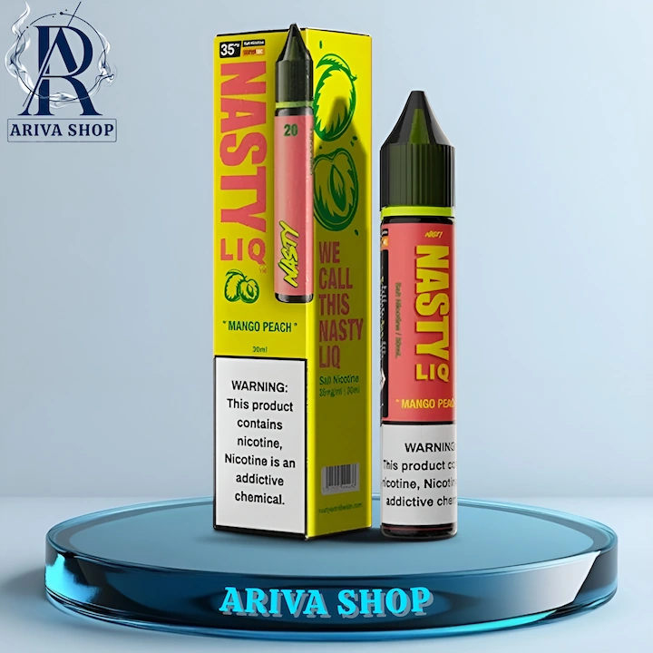 سالت نستی هلو انبه – NASTYLIQ PEACH MANGO SALTNIC سالت هلو انبه نستی، سالت نستی هلو انبه، هلو انبه نستی، سالت نستی اورجینال، سالت اورجینال نستی، سالت نستی PEACH MANGO، NASTY SALT، nasty peach mango، nastyliq، NASTYLIQ، NASTY LIQ، SHGJ KSJD
