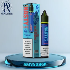 سالت هلو یخ نستی، سالت نستی هلو یخ، هلو یخ نستی، سالت نستی اورجینال، سالت اورجینال نستی، سالت نستی PEACH ICE، NASTY SALT، nasty peach ice، nastyliq، NASTYLIQ، NASTY LIQ، SHGJ KSJD