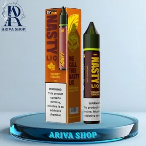 سالت تنباکو خامه نستی، سالت نستی تنباکو خامه، تنباکو خامه نستی، سالت نستی اورجینال، سالت اورجینال نستی، سالت نستی CREAMY TOBACCO، NASTY SALT، nasty CREAMY TOBACCO، nastyliq، NASTYLIQ، NASTY LIQ، SHGJ KSJD