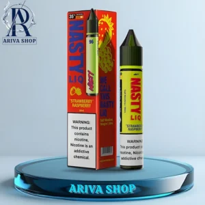 سالت توت فرنگی تمشک نستی، سالت نستی توت فرنگی تمشک، توت فرنگی تمشک نستی، سالت نستی اورجینال، سالت اورجینال نستی، سالت نستی STRAWBERRY RASPBERRY، NASTY SALT، nasty STRAWBERRY RASPBERRY، nastyliq، NASTYLIQ، NASTY LIQ، SHGJ KSJD