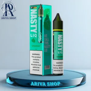 سالت نعنا نستی، سالت نستی نعنا، نعنا نستی، سالت نستی اورجینال، سالت اورجینال نستی، سالت نستی SPEAR MINT، NASTY SALT، nasty spearmint، nastyliq، NASTYLIQ، NASTY LIQ، SHGJ KSJD