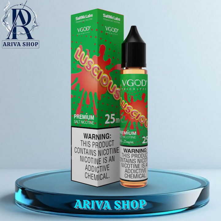 سالت ویگاد هندوانه تازه بهمراه میکس ملونها - LUSCIOUS VGOD SALTNIC سالت ویگاد هندوانه تازه بهمراه میکس ملونها، هندوانه تازه بهمراه میکس ملونها ویگاد، سالت ویگاد اورجینال، سالت ویگاد اصلی، vgod salt، luscious vgod salt nicotine