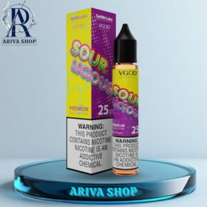 سالت ویگاد آب نبات هندوانه ترش، آب نبات هندوانه ترش ویگاد، سالت ویگاد اورجینال، سالت ویگاد اصلی، vgod salt، sourlicious vgod salt nicotine