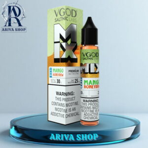 سالت ویگاد انبه طالبی یخ، انبه طالبی یخ ویگاد، سالت ویگاد اورجینال، سالت ویگاد اصلی، vgod salt، mix iced mango honeydew vgod salt nicotine