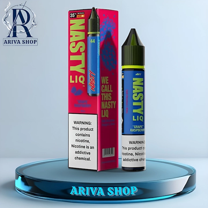 سالت انگور تمشک نستی، سالت نستی انگور تمشک، انگور تمشک نستی، سالت نستی اورجینال، سالت اورجینال نستی، سالت نستی GRAPE RASPBERRY، NASTY SALT، nasty grape raspberry، nastyliq، NASTYLIQ، NASTY LIQ، SHGJ KSJD